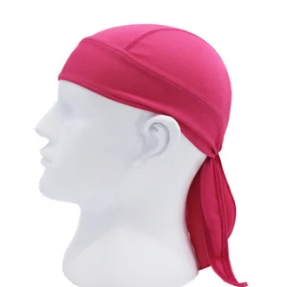 Quick-drying sweat-absorbent bicycle headband - Rose Red