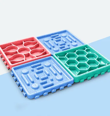 Luvo Mat Slow Feeder Blue Red - Shop at LoveMi