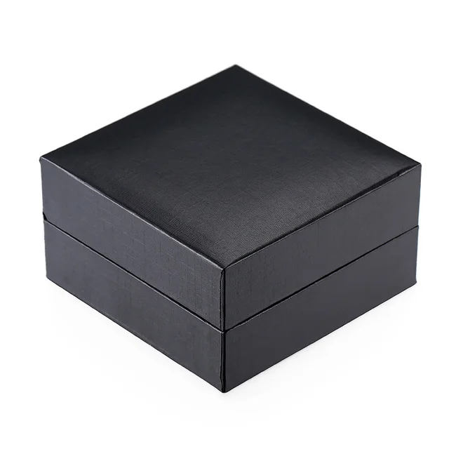 Black Square Cufflink Box Tie Clip Box Black - Shop at LoveMi