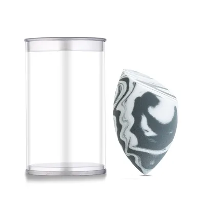 Water drops obliquely cut wet and dry beauty eggs Black - Shop at LoveMi