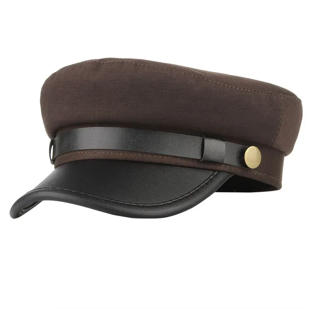 Flat Top NavyCap Sailorcap Coffee - Shop at LoveMi