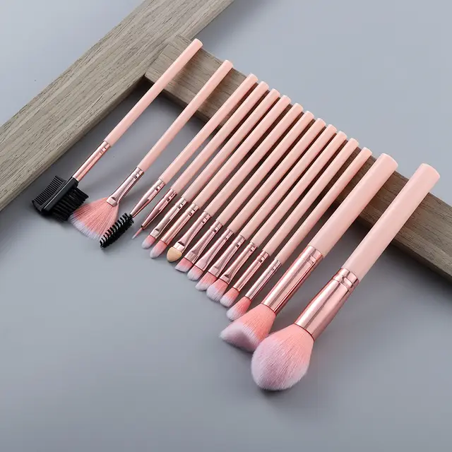 Marbled Makeup Brush Eye Brush Beauty Tools Pink - Shop at LoveMi