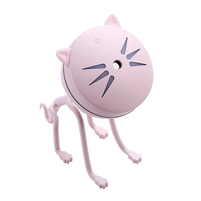 150ML Cat Ultrasonic Humidifier Aromatherapy Diffusers USB Car Air Freshener Home Mini Air Water Air Purifier Led Bulb Diffuser Pink - Shop at LoveMi