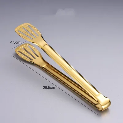 304 Stainless steel food clip Pure Gold - Shop at LoveMi
