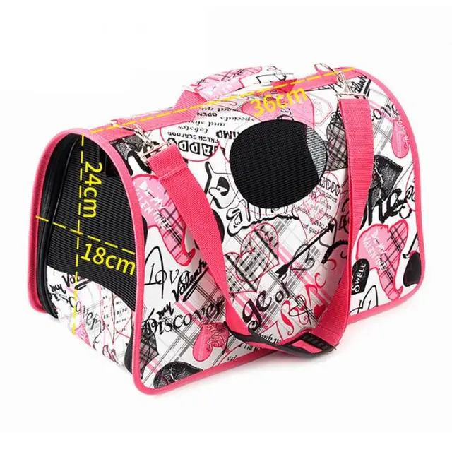 Multifunctional Oxford cloth pet bag Love Pink - Shop at LoveMi
