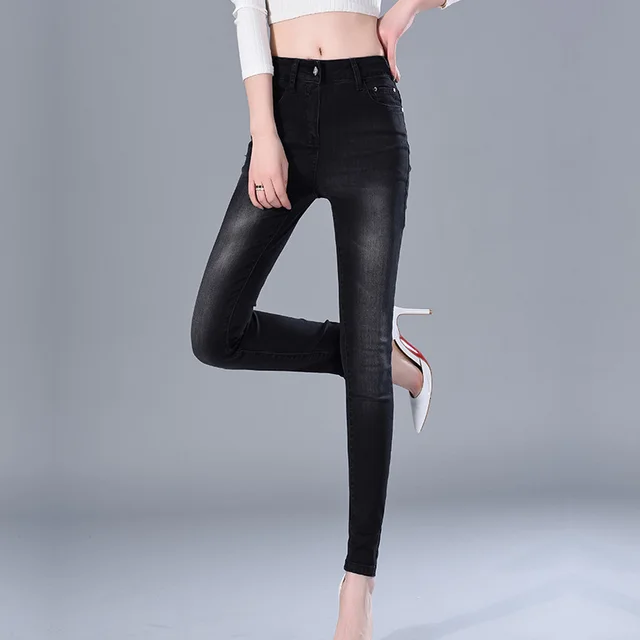 High rise jeans Black - Shop at LoveMi