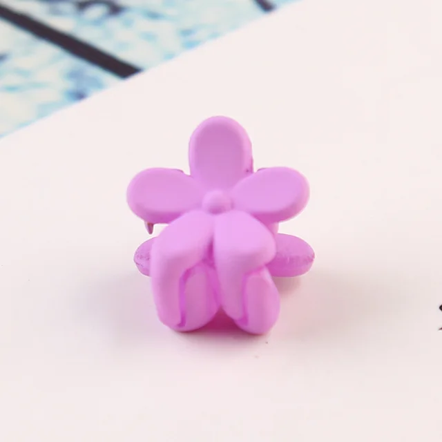 Flower mini hairpin Pink - Shop at LoveMi