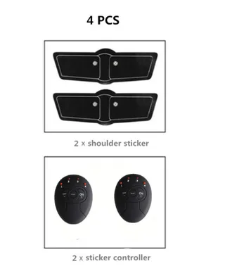 Smart rechargeable abdominal patch - Shoulder Controller
