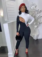 Black White