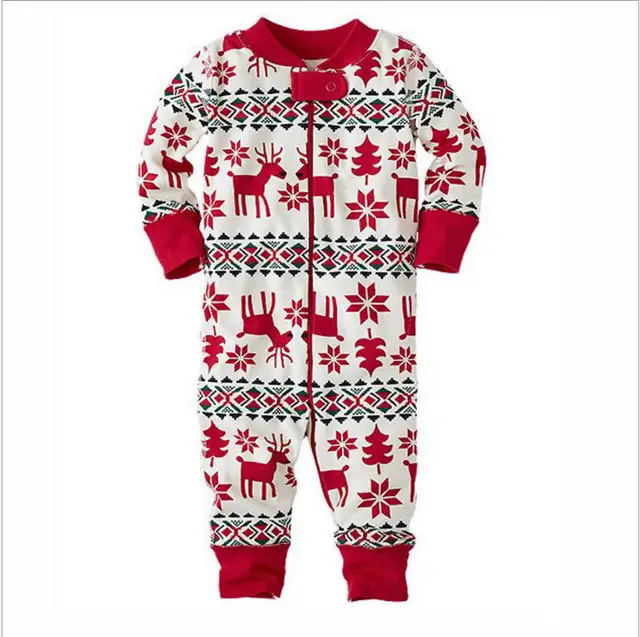 Christmas Parent Child Suit Printing Home Service Pajamas Two Piece Baby - Shop at LoveMi