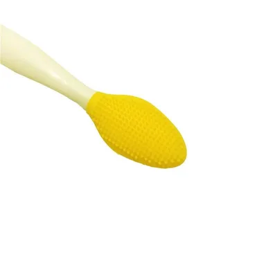 Silicone cleansing brush Yellow - Shop at LoveMi