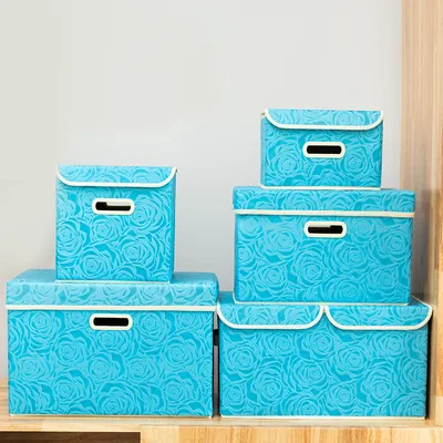 Foldable storage box Blue - Shop at LoveMi
