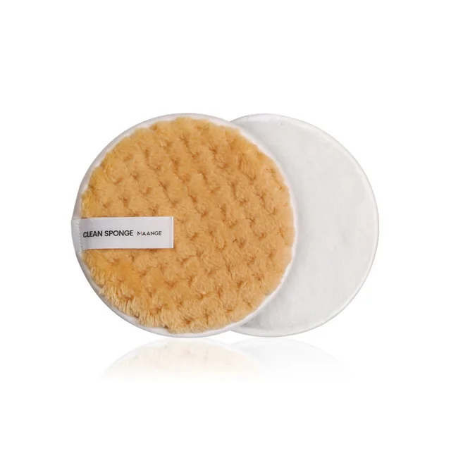 Pineapple shape makeup remover puff Yellow - Shop at LoveMi