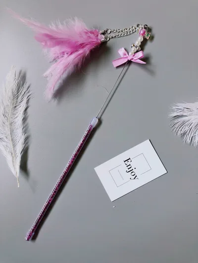 Handmade cat stick Purple - Shop at LoveMi