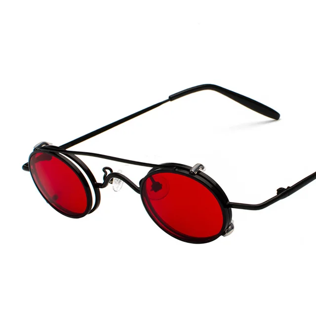 Lightweight and removable retro Prince Mirror Black Red - Shop at LoveMi