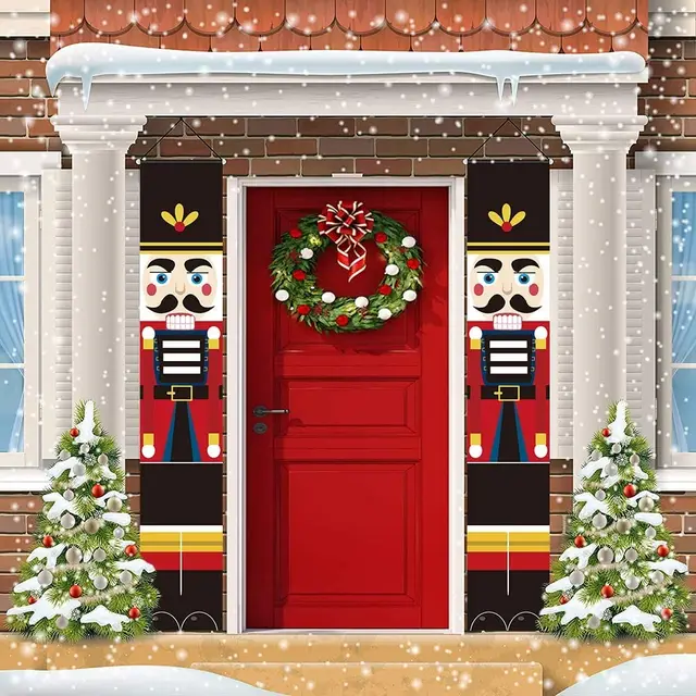 Christmas curtain couplet 35Style - Shop at LoveMi