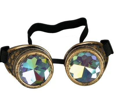 Steampunk Goggles Glasses Brass A - Shop at LoveMi