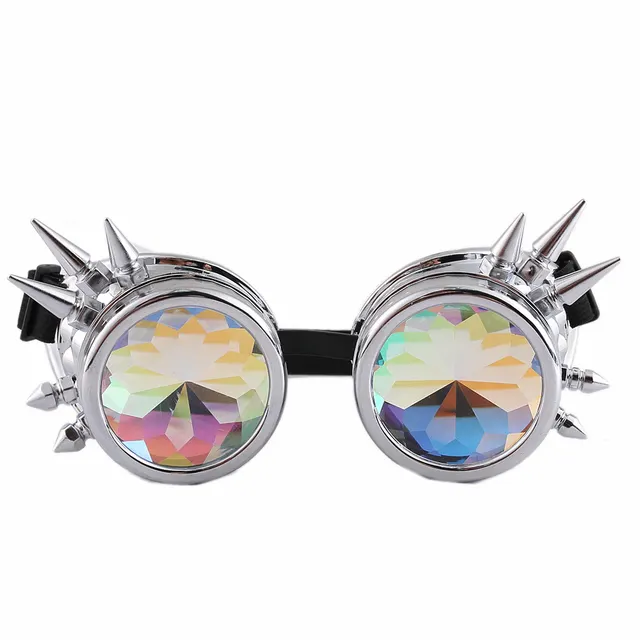 Steampunk Goggles Glasses Silver - Shop at LoveMi