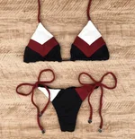 Patchwork bikini suit - 4 Style-S