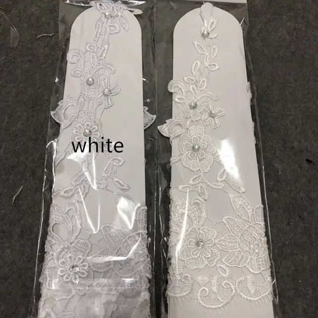 Wedding dress gloves White - Shop at LoveMi