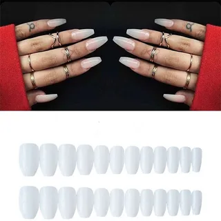 Fake nails can be taken with long and short styles - 5 Style