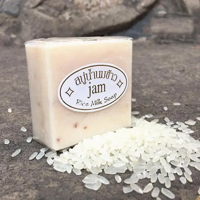 Rice Soap Jasmine Rice Soap Handmade Soap Control Oil Whitening Moisturizing White - Shop at LoveMi