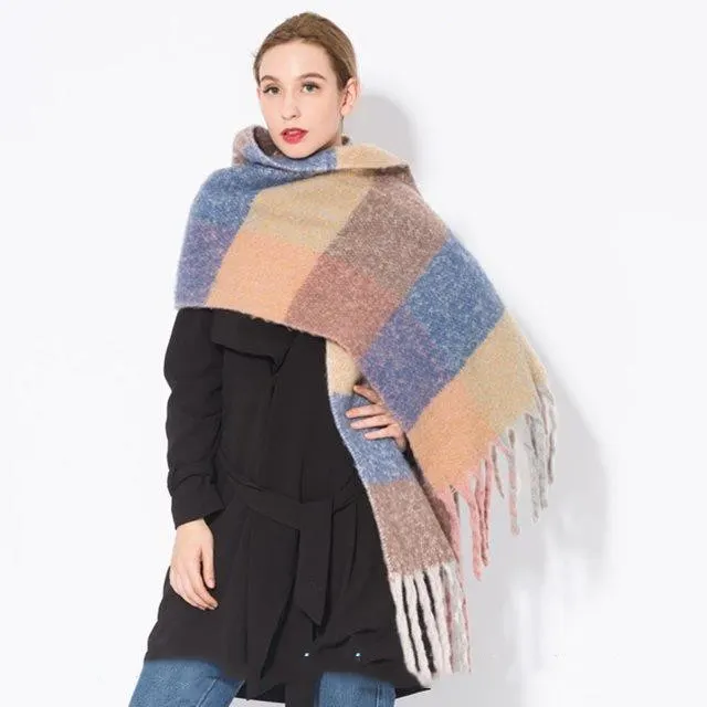 Autumn and winter scarf warm tassel ladies 8Style - Shop at LoveMi