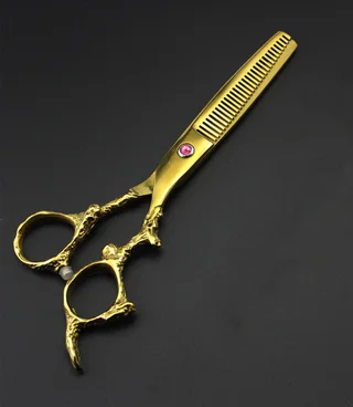 Hairdressing scissors - Gold