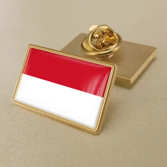 Crystal Epoxy Badge Brooch 2 Style - Shop at LoveMi