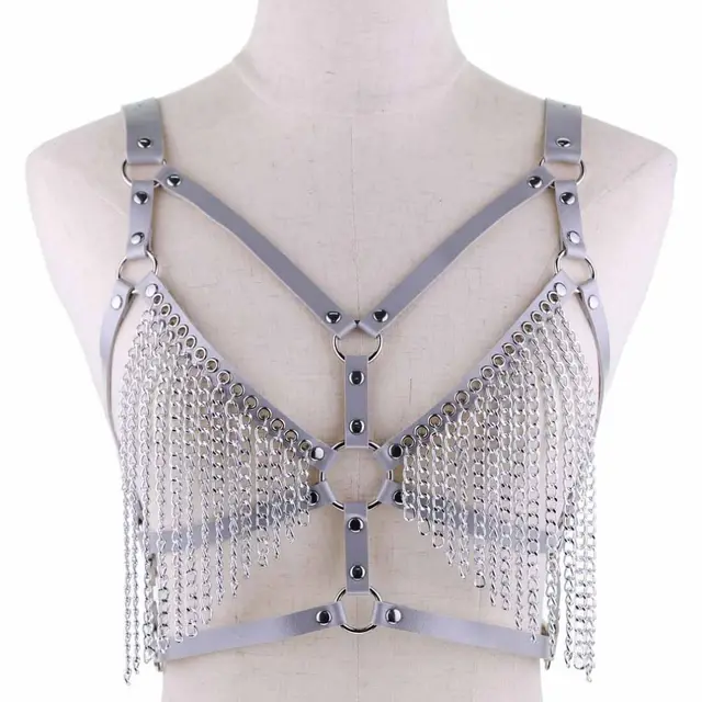 Leather chain White - Shop at LoveMi