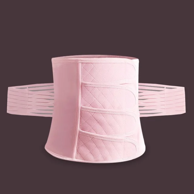 Female body shaping belly belt Pink - Shop at LoveMi