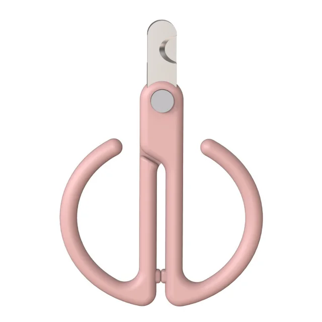 Pet Stainless Steel Scissor Nail Clipper Pink - Shop at LoveMi