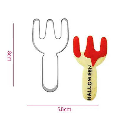 Stainless steel biscuit mold Fork - Shop at LoveMi