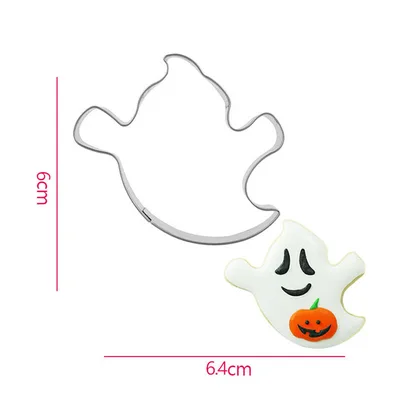 Stainless steel biscuit mold White Ghost - Shop at LoveMi