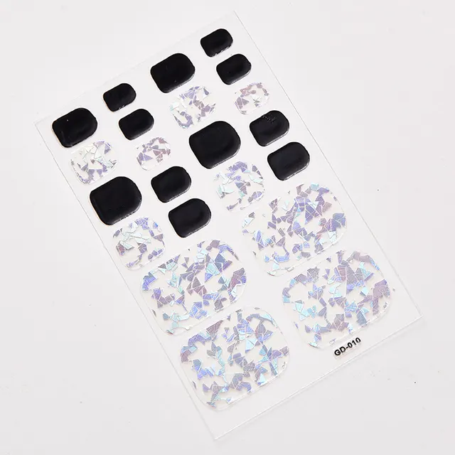 Nail Sticker Foot Nail Sticker Gd0010 - Shop at LoveMi