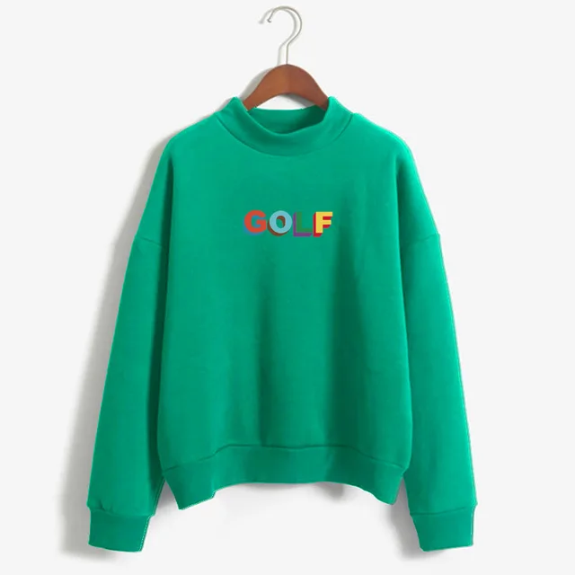 Candy Color Lovers Round Neck Long Sleeve Sweater Green - Shop at LoveMi
