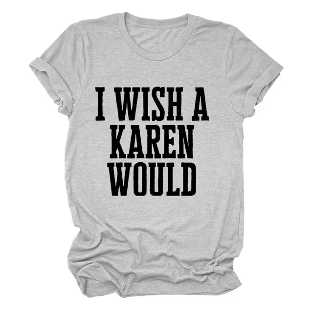 Loose and simple letters short sleeves - Shop at LoveMi