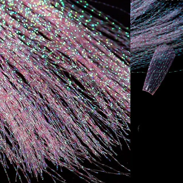 Symphony Glowing Colorful Silk Line Nail Decorations 4 Style - Shop at LoveMi