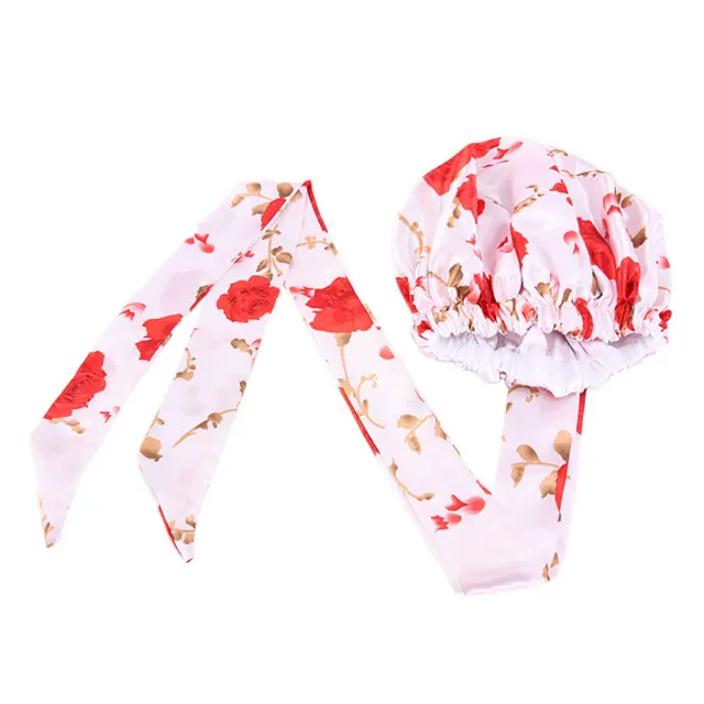 Double satin turban hat White - Shop at LoveMi