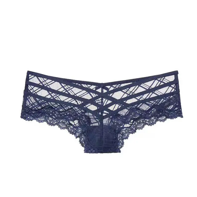 Women's cross dress sexy panties Navy Blue - Shop at LoveMi