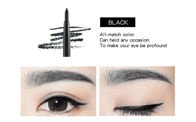 Eyebrow pencil waterproof Black - Shop at LoveMi