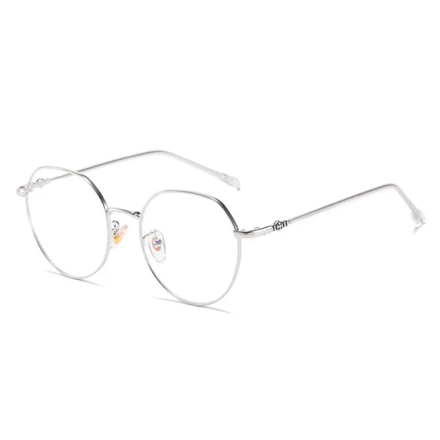 Retro metal glasses Silver - Shop at LoveMi