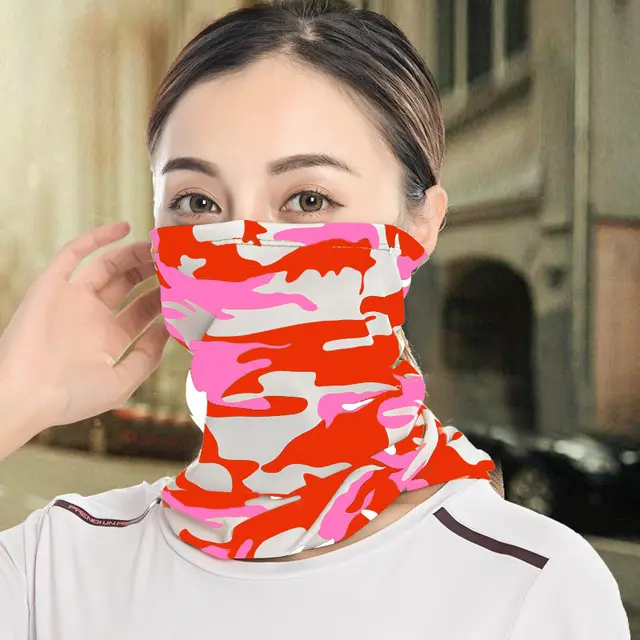 Variety of outdoor fishing collars Camouflage Rose Red - Shop at LoveMi