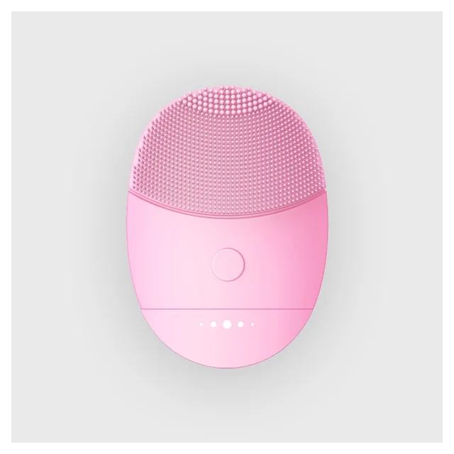 Facial Cleanser Electric Silicone Facial Cleanser Facial Pink - Shop at LoveMi