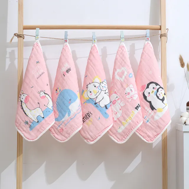 Cotton kerchief Pink - Shop at LoveMi