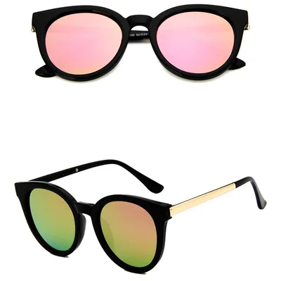 Cat eyepink sunglasses woman shades mirror female square sunglasses for women coating oculos fashion brand sunglasses Pink - Shop at LoveMi