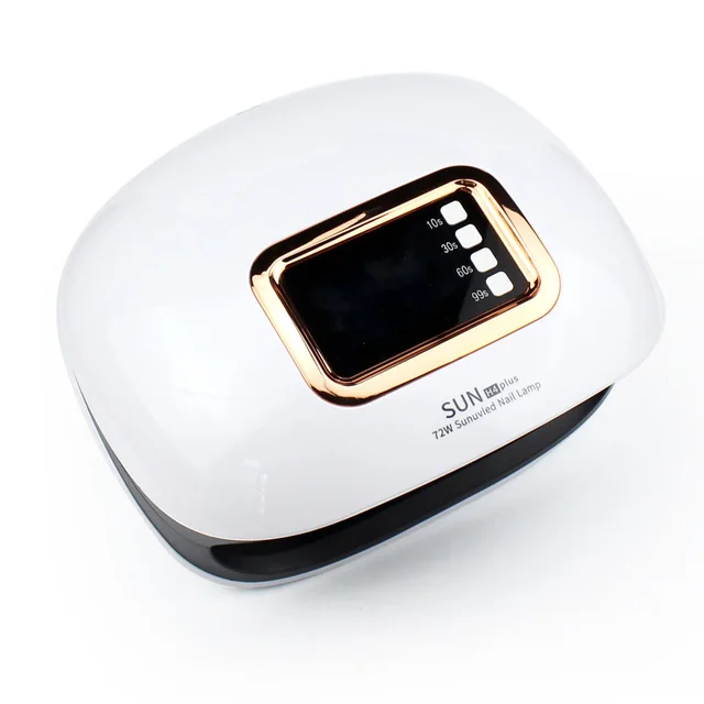 72W High Power Smart Nail Phototherapy Machine White - Shop at LoveMi