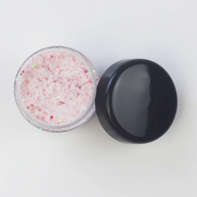 Nail clear crystal powder 20 Light Red Sequins - Shop at LoveMi
