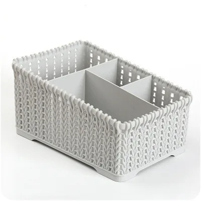 Wicker table top box packing Light Grey - Shop at LoveMi
