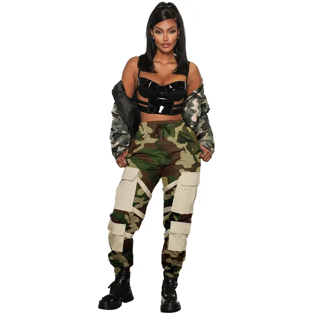 European and American sexy casual pants Camouflage - Shop at LoveMi